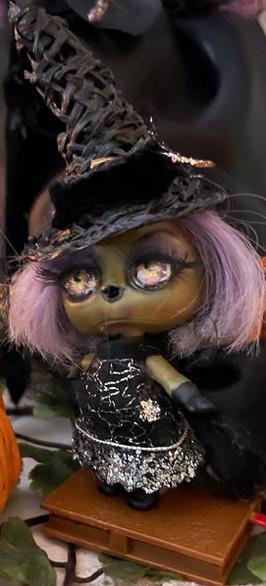 #DollsGoneGothWitch Challenge LOL Doll Repaint by Geri G. Taylor