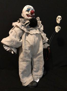 Wally CrEePy Clown by Geri G. Taylor